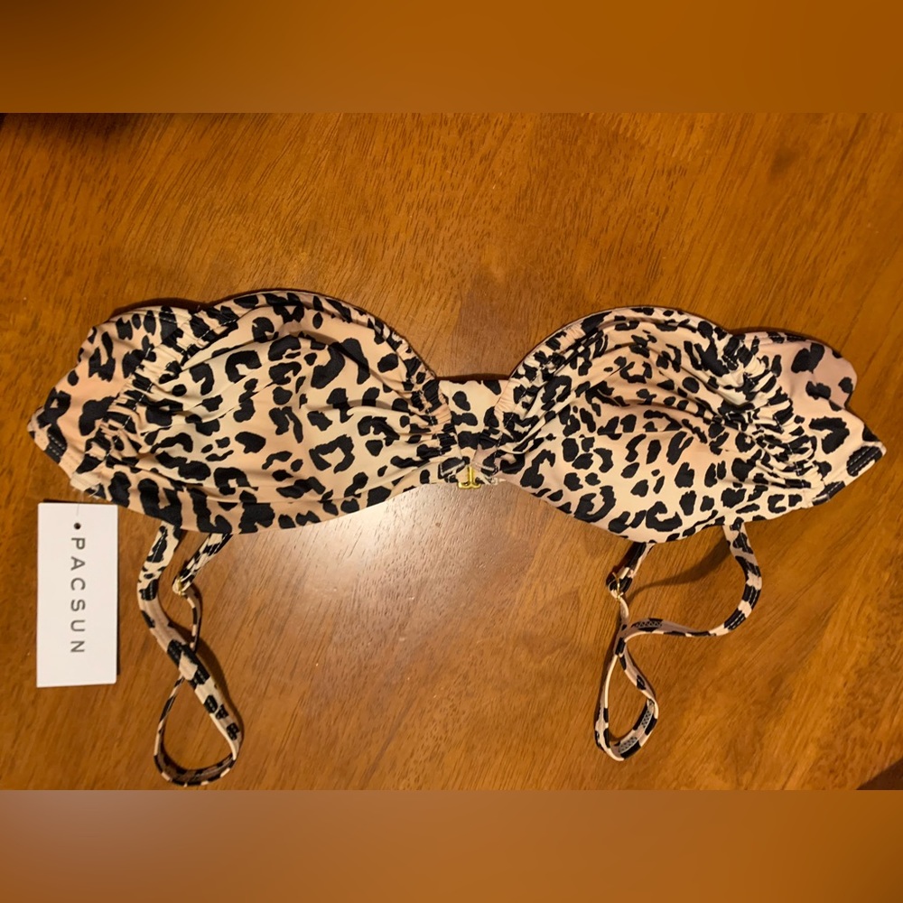 Kendall & Kylie Leopard Bikini Top